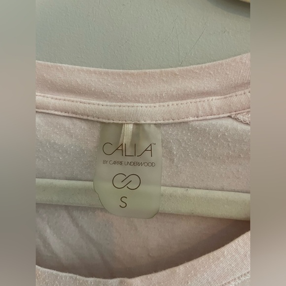 Calia by Carrie Underwood Light Pink Long Sleeve Shirt - Picture 2 of 3